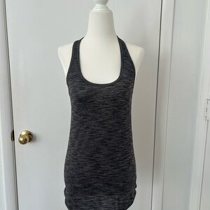 lululemon athletica Charcoal Racerback Tank Top. Women’s size small.